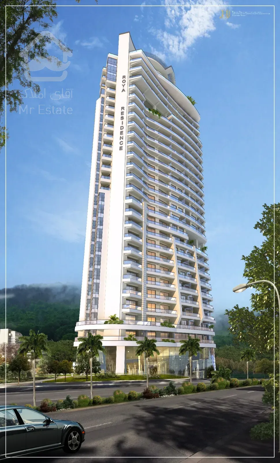 فروش آپارتمان طبقه ششم برج رویا رزیدنس نمک آبرود