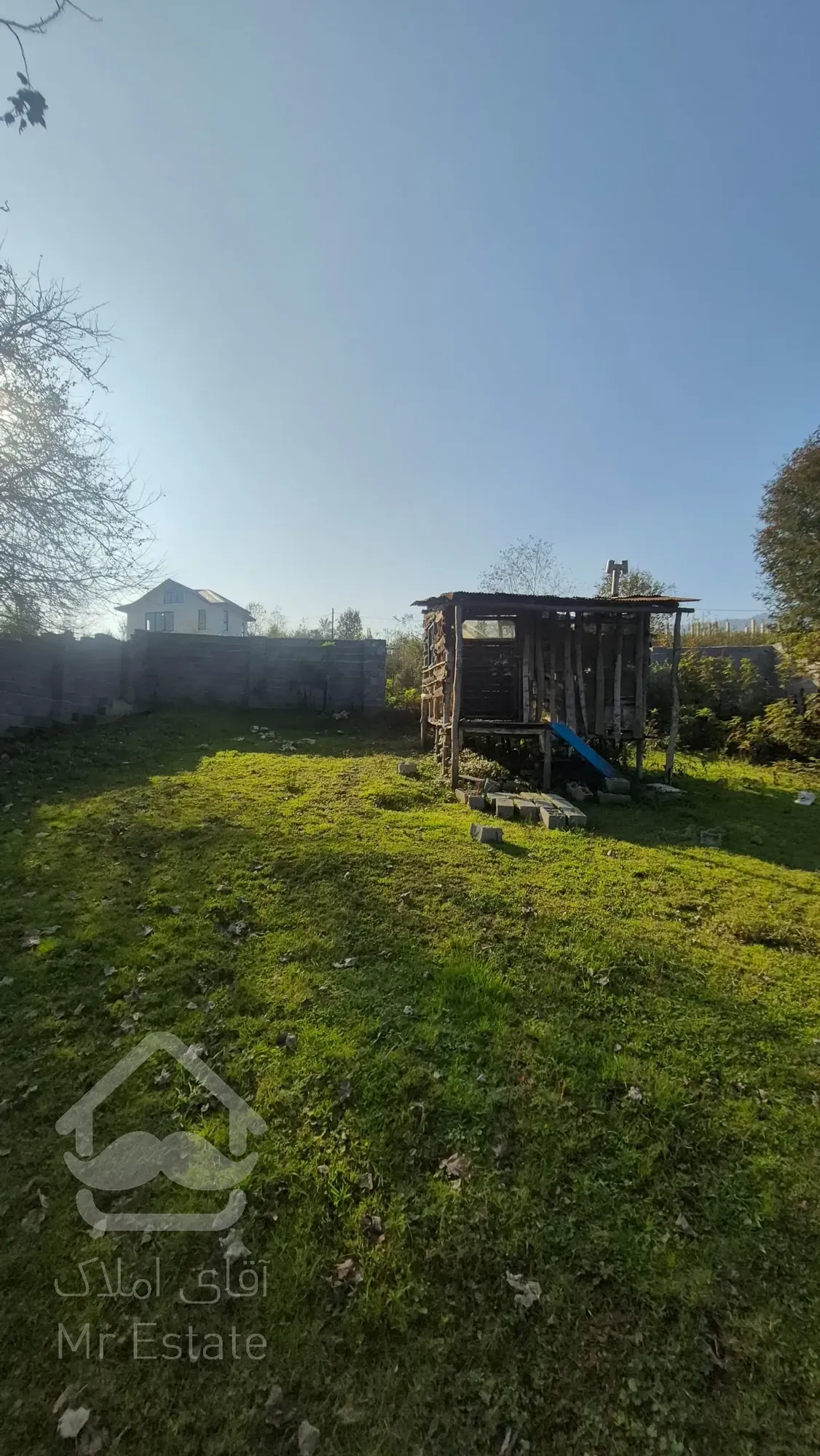 زمین باغی در روستای کچا