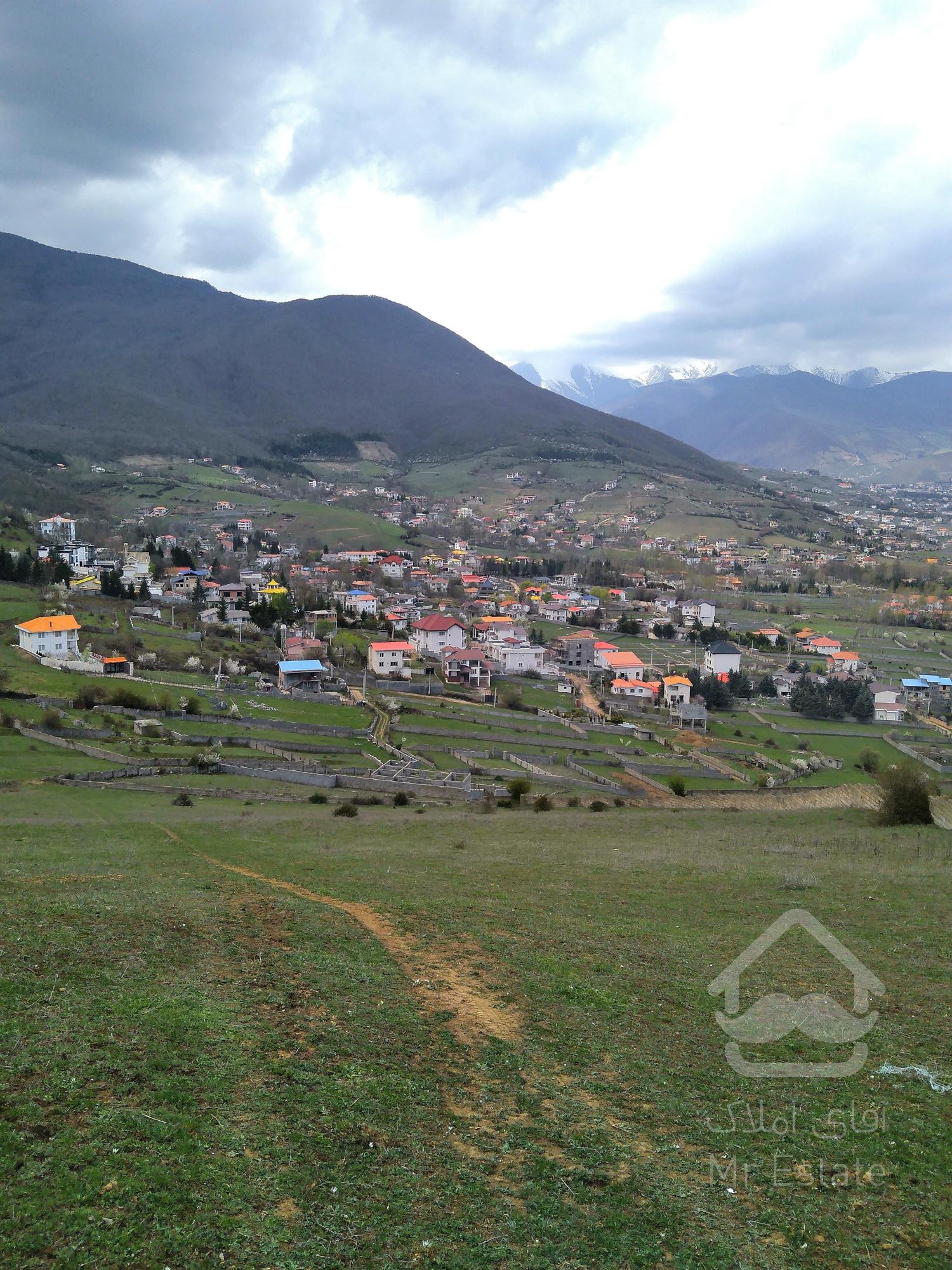 فروش زیر قیمت زمین در دامنه با جواز ساخت