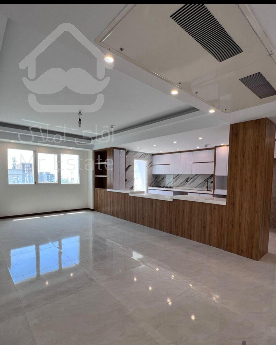 ۱۱۰متر۳خواب۸ساله سالن پرده خور سازمان برنامه شمالی