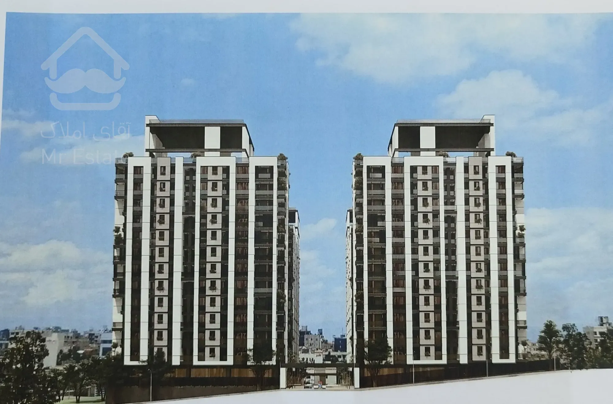 فروش واحد ۱۰۸متری خوش نقشه باسندتک برگ