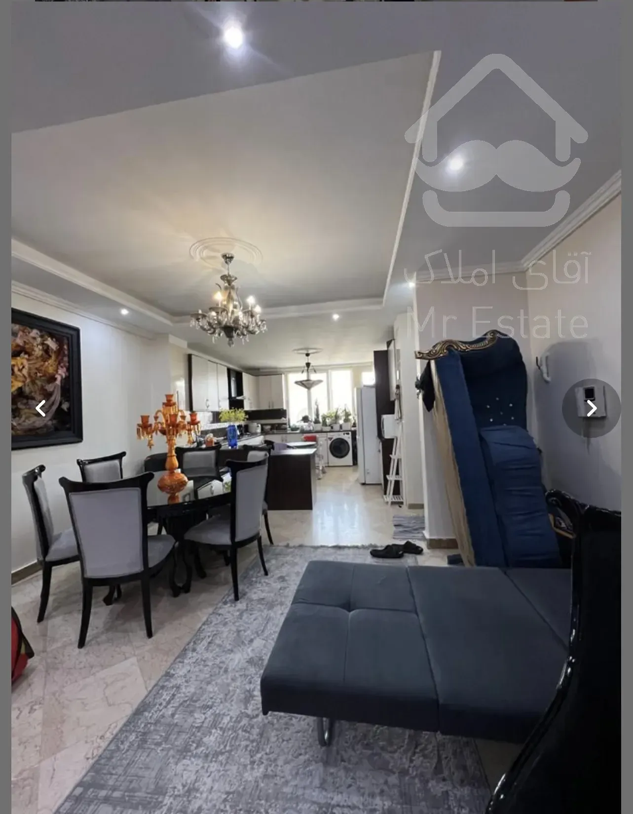 ۹۸ متر فول امکانات تاپ لوکیشن