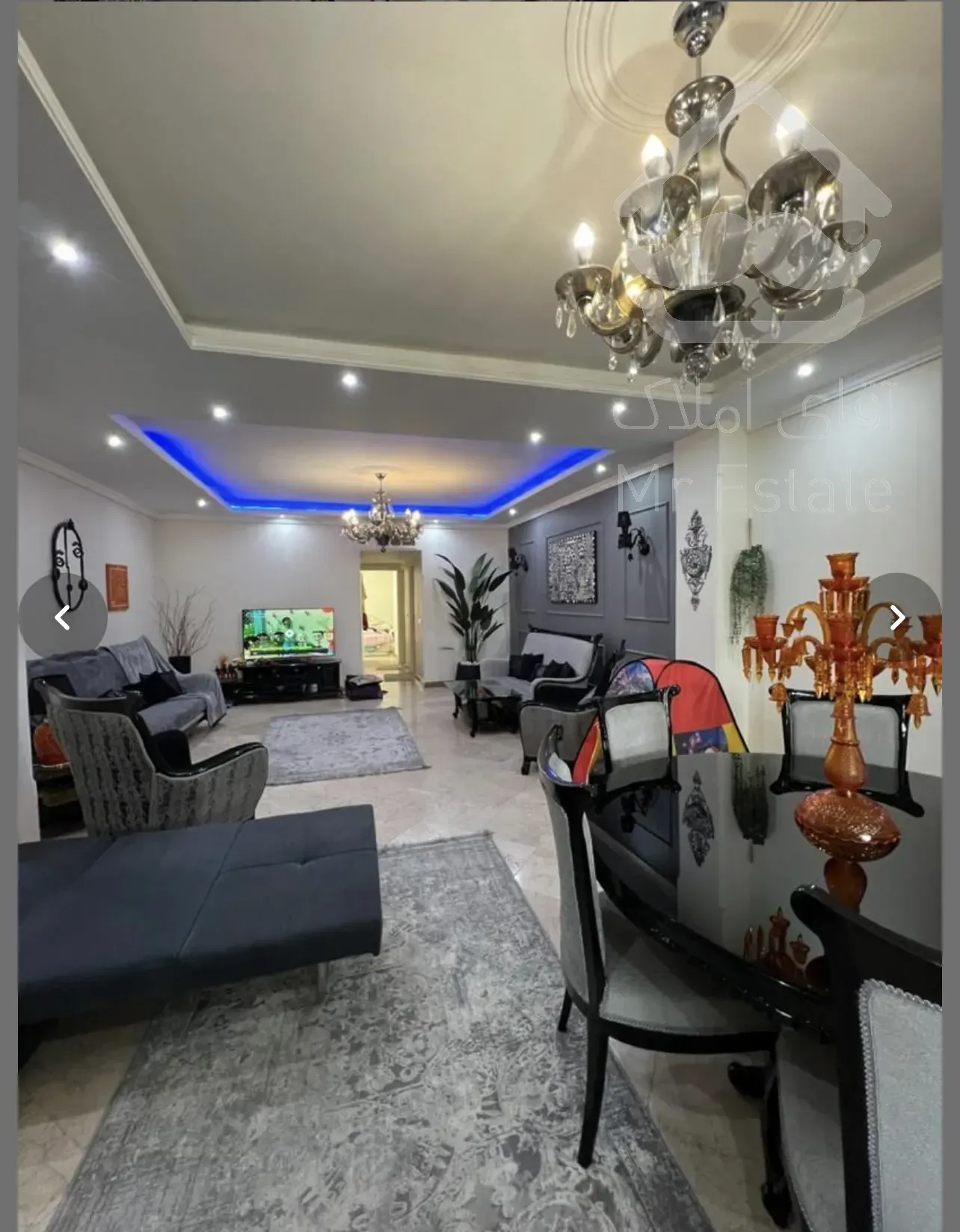 ۹۸ متر فول امکانات تاپ لوکیشن