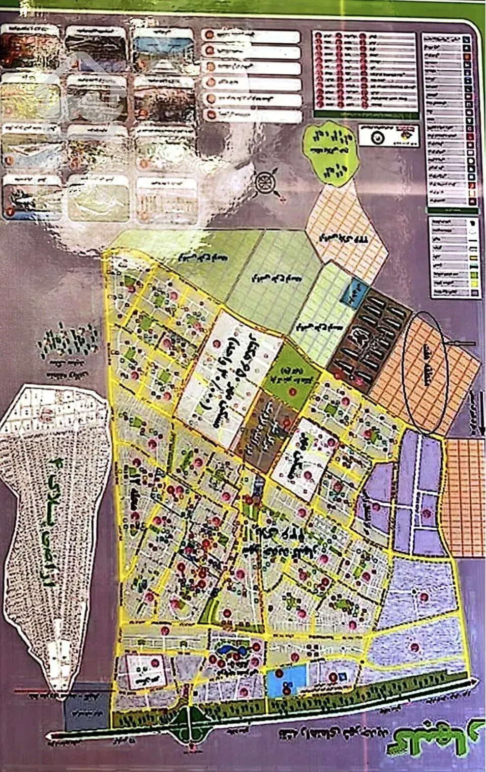 یک قطعه زمین واقع در سنگ سفید گلبهار