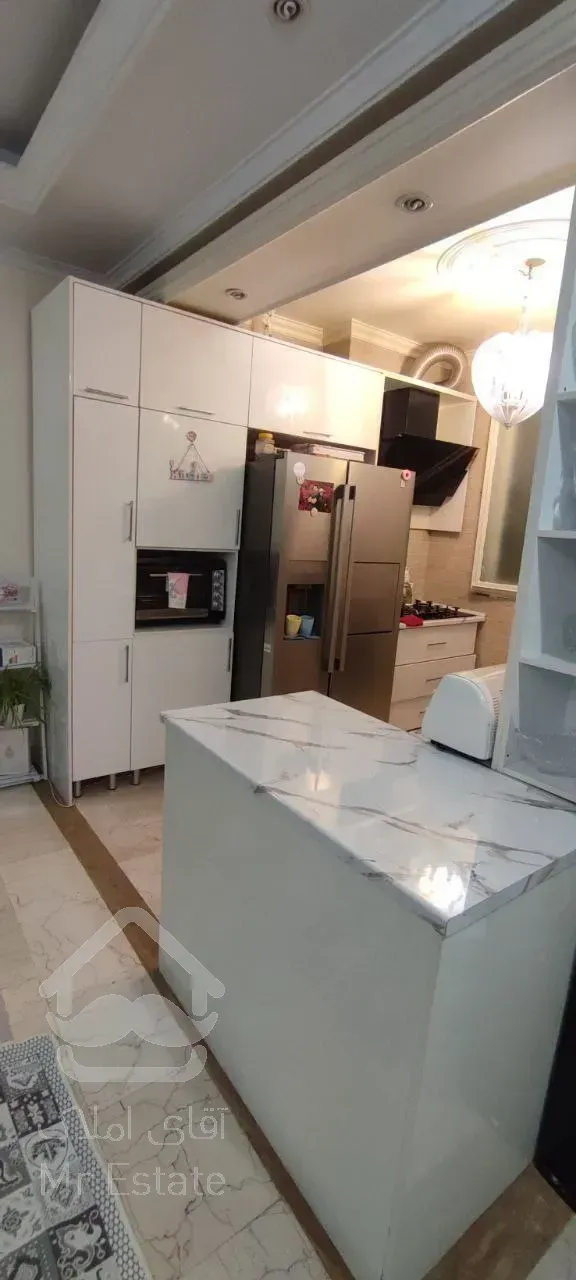 فروش آپارتمان ۵۸ متری نما تراورتن در جنت آباد شمالی