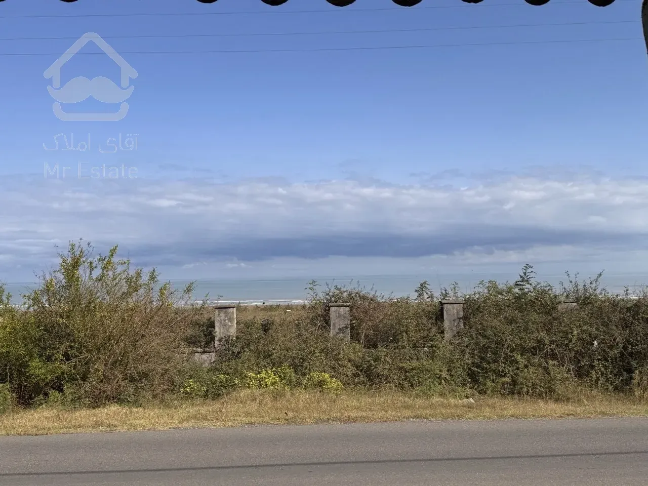 فروش ملك بر جاده ساحلى شفارود خيمه سر