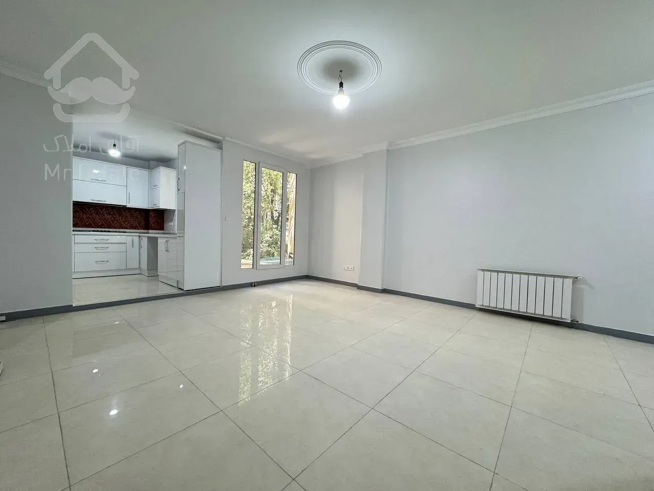 فروش آپارتمان ۶۳ متری ۱ خوابه نما تراورتن کم واحد کوی ارم