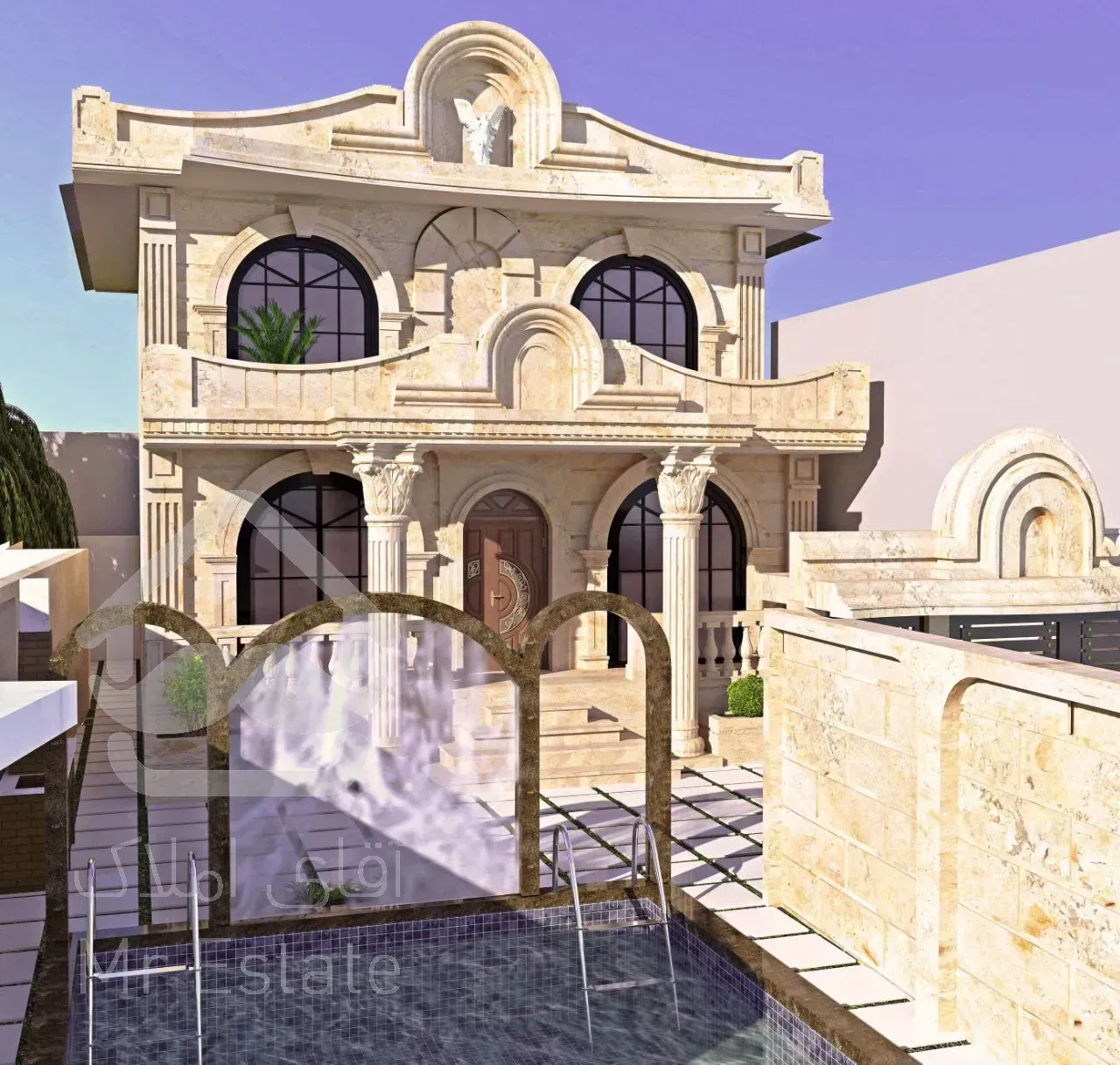 ویلا دوبلکس استخر دار فول هوشمند