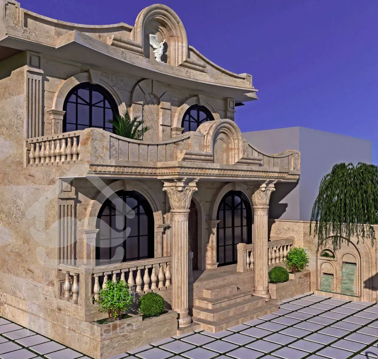 ویلا دوبلکس استخر دار فول هوشمند