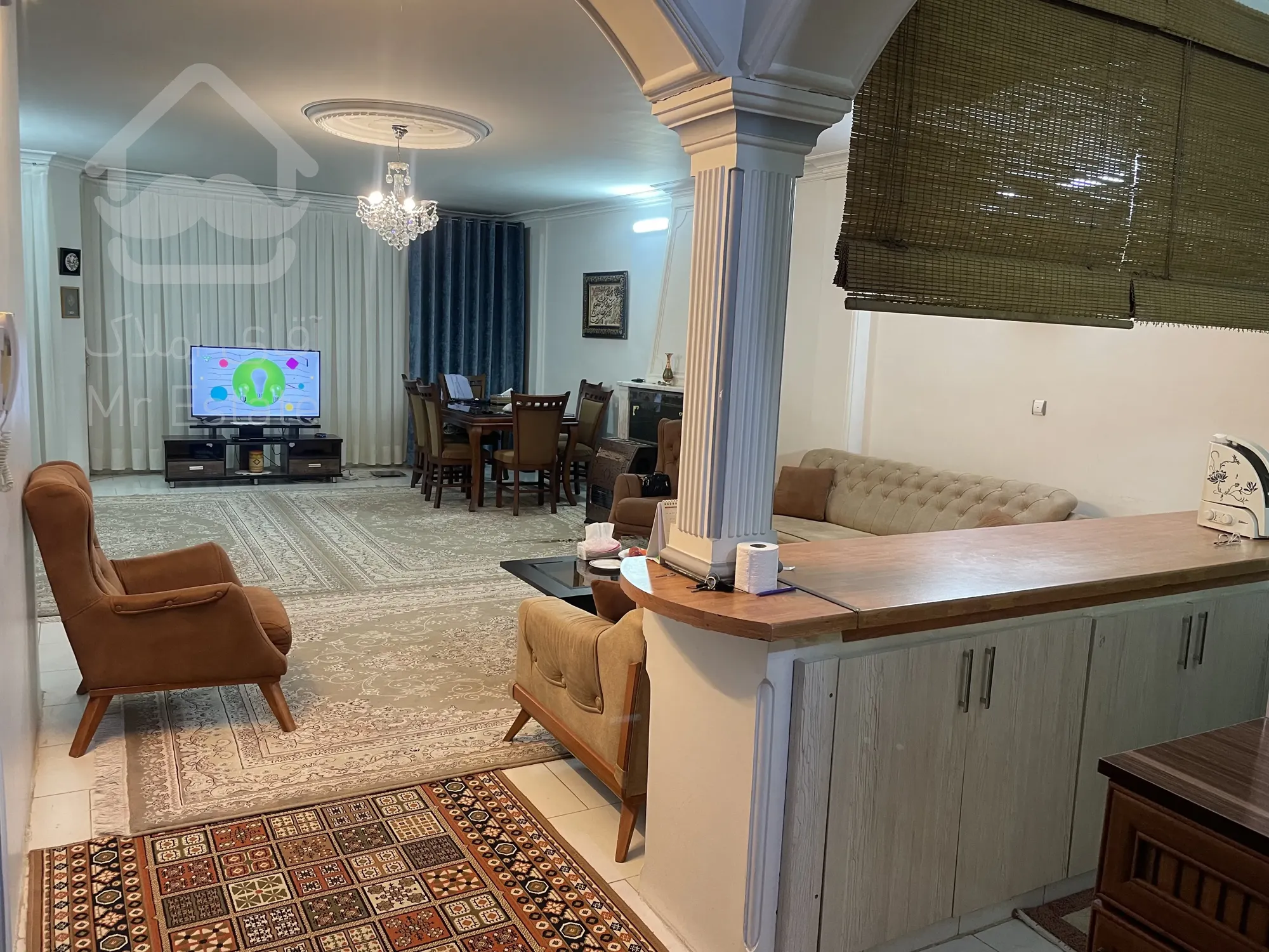 اپارتمان دو خواب توفیق /بلوار سازمان اب