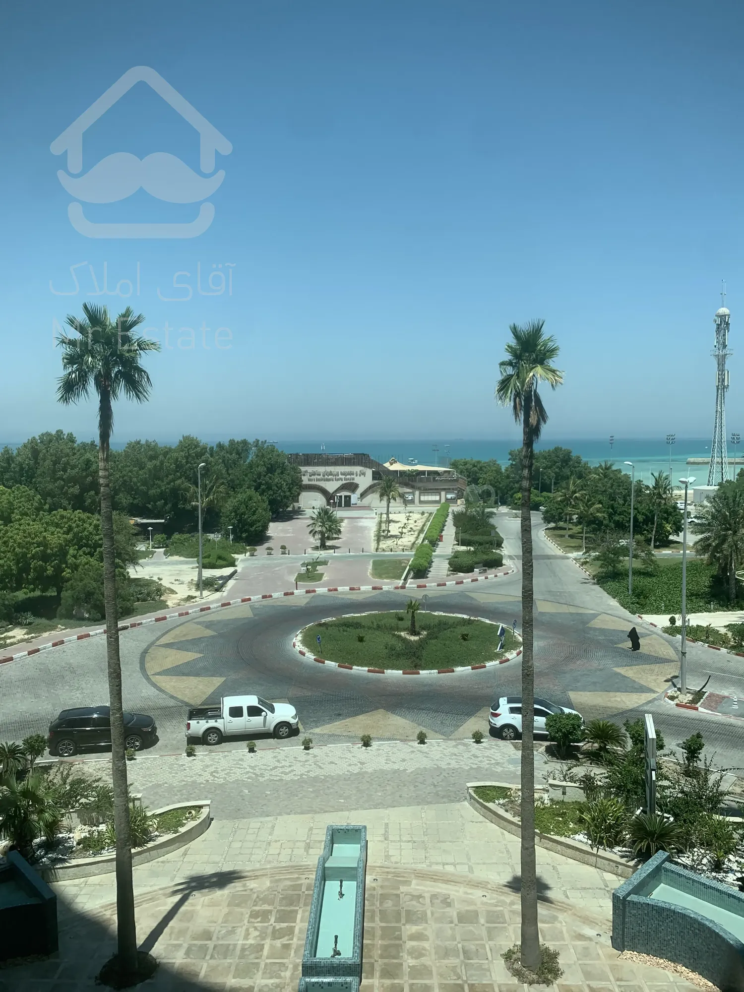 فروش برج آتلانتیس یکخواب ۱۰۰متری دیددریا ساحل مرجان