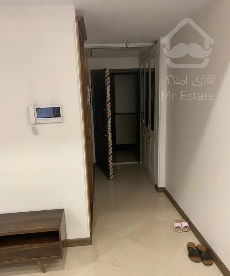 فروش آپارتمان ۶۵ متری خطی رو به آفتاب نما تراورتن در کوی ارم