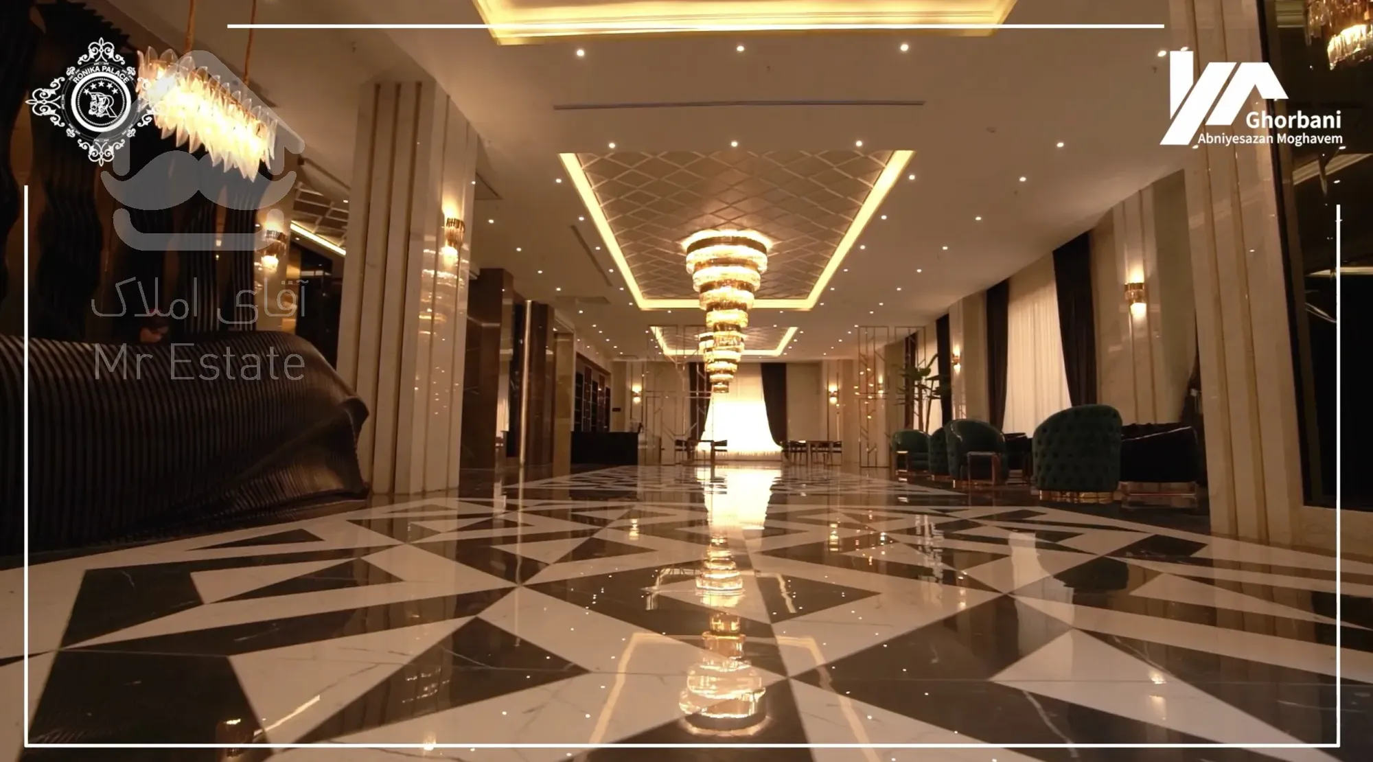 اپارتمان ۱۱۶ متری ۲ خواب با تجهیزات پیشرفته و مدرن