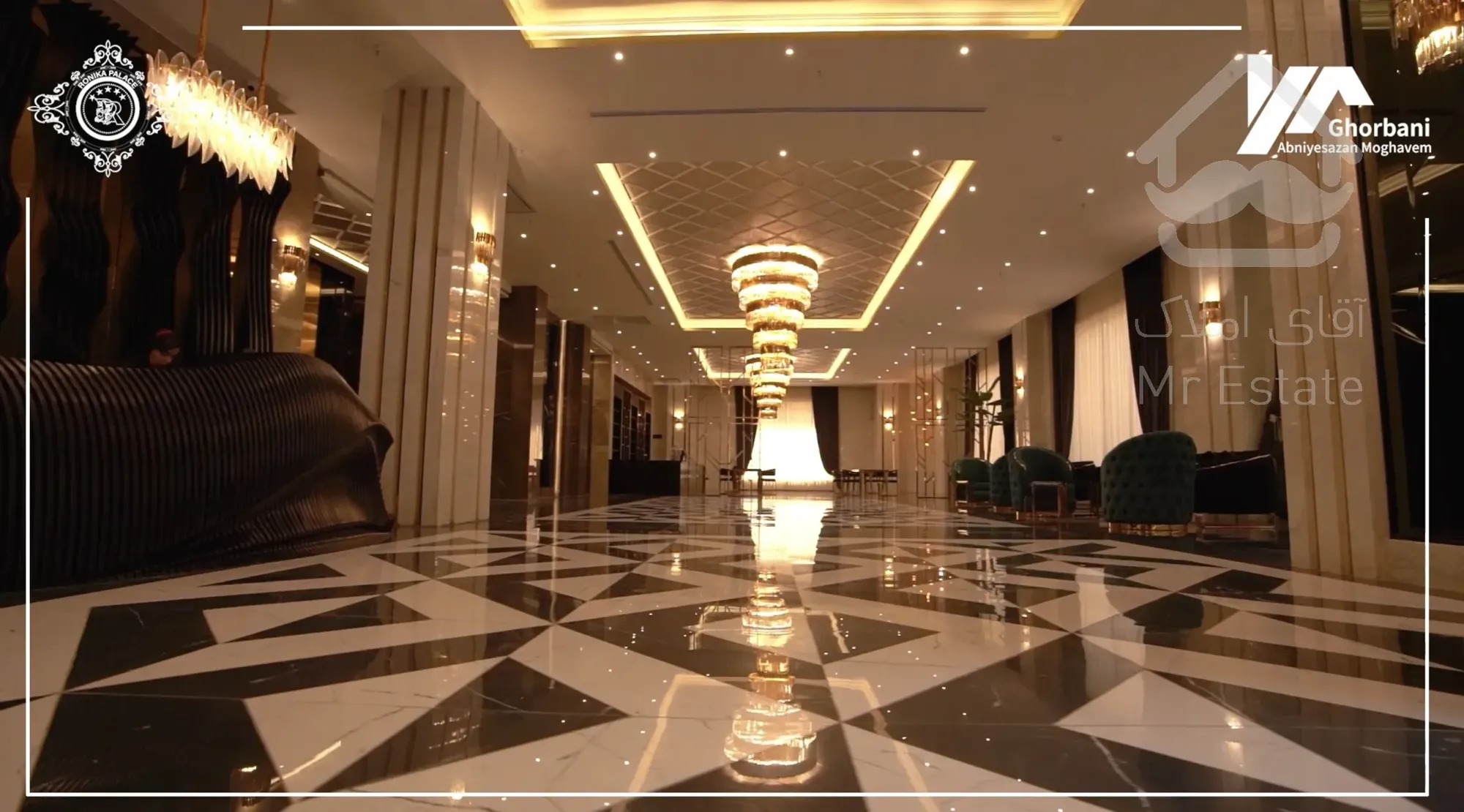 فروش واحد بسیار شیک ۶۴رمتر رونیکاپالاس در غرب تهران