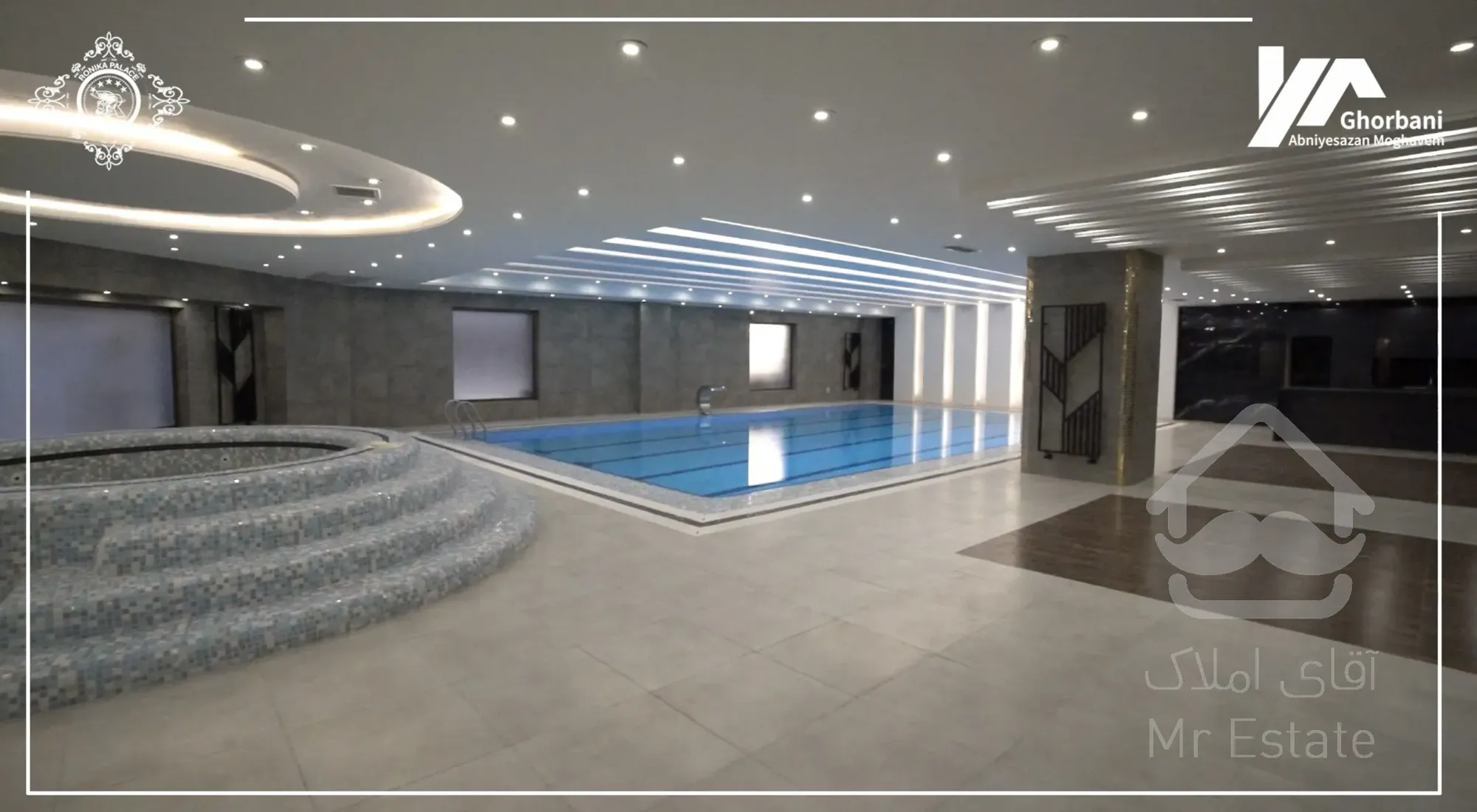 اپارتمان ۱۱۶ متری ۲ خواب با تجهیزات پیشرفته و مدرن