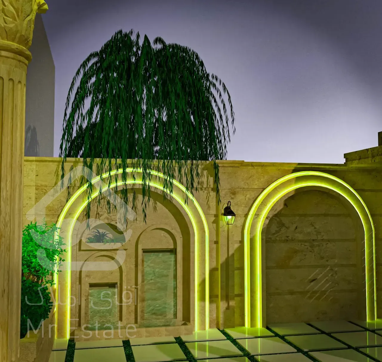 ویلا دوبلکس استخر دار فول هوشمند