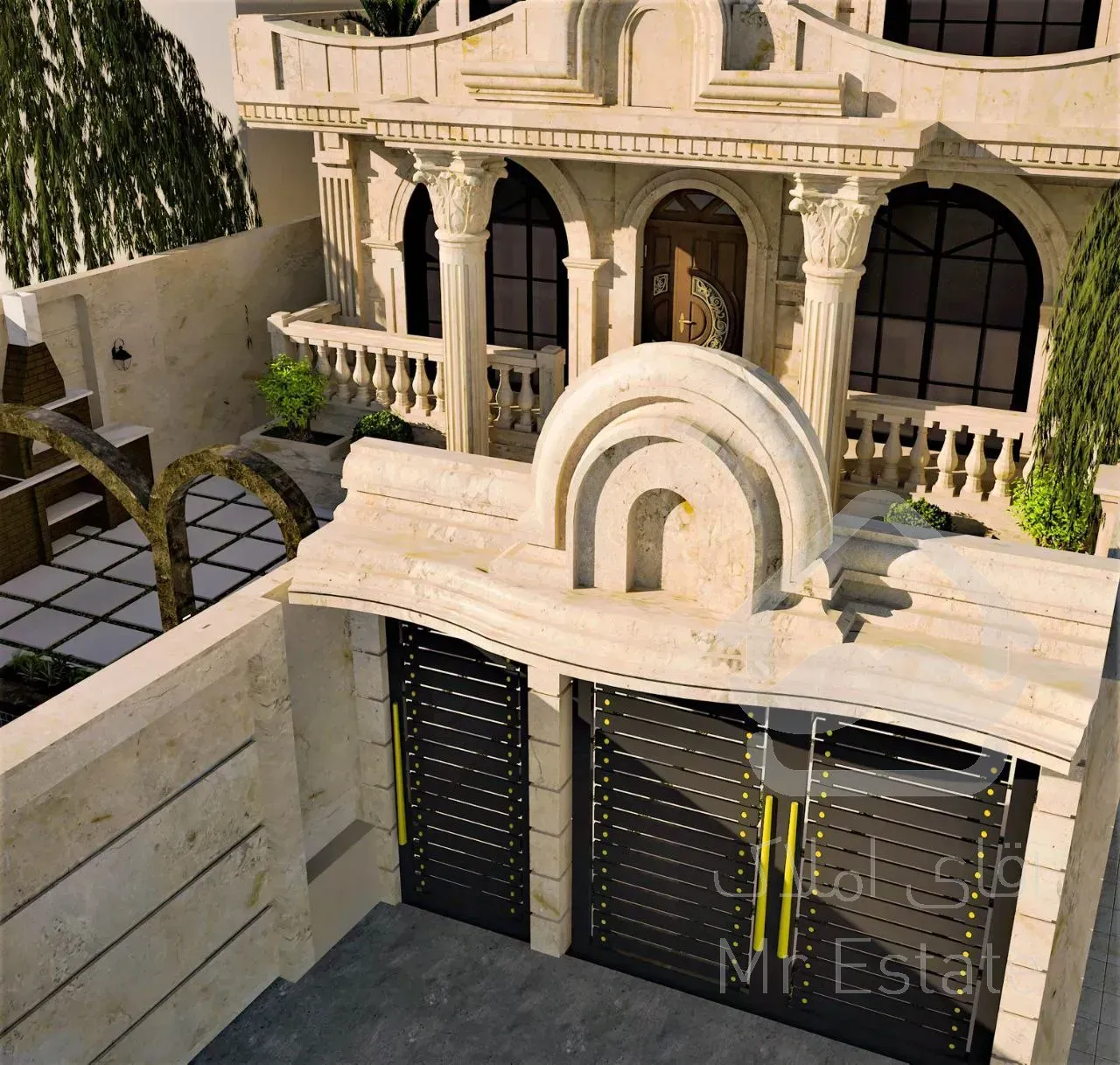 ویلا دوبلکس استخر دار فول هوشمند