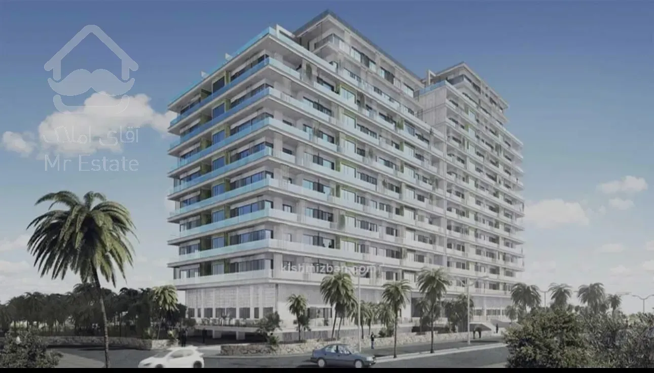 فروش اکازیون دوخوابه برج مسکونی آبان ستاره کیش