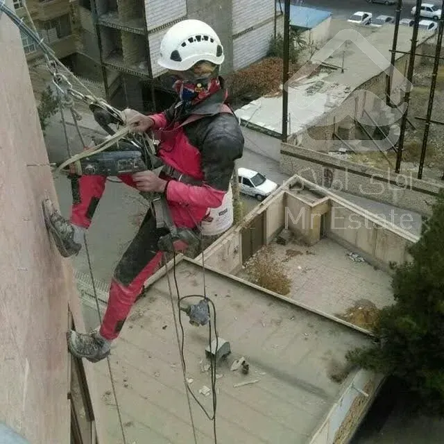 خدمات پیچ رولپلاک سنگ نماباطناب راپل شستشوی نمارنگ