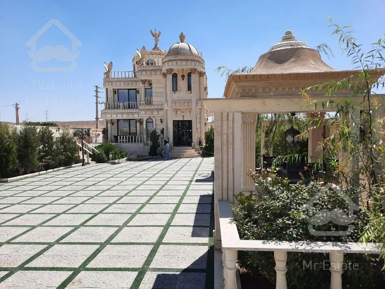 عمارت،مدرن،۴۵۰متر،فول فرنیش،زعفرانیه