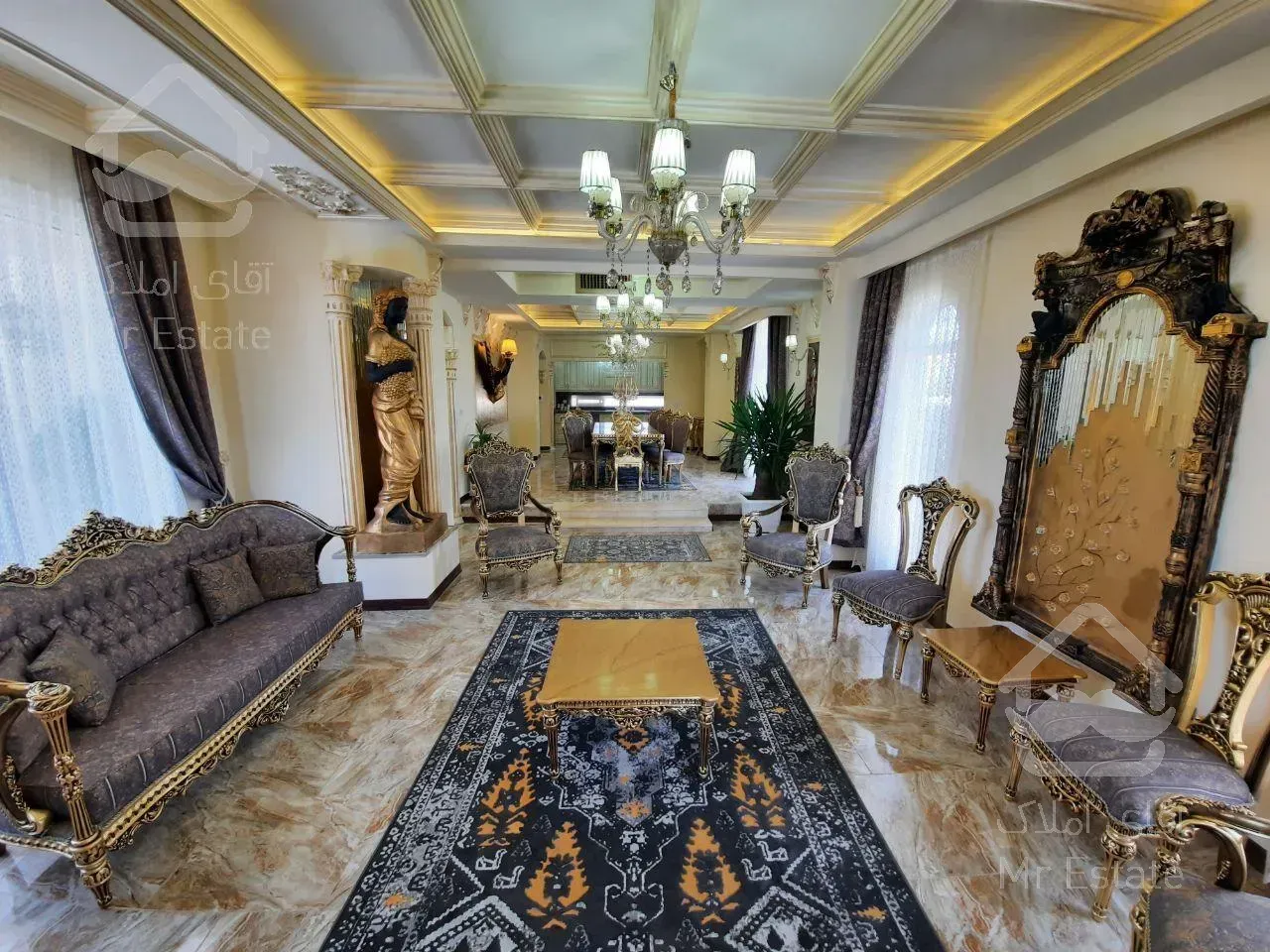 ویلای مدرن کلاسیک فول فرنیش ۴۵۰متر،زعفرانیه