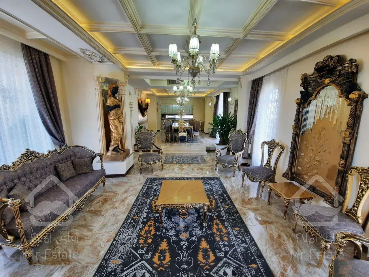 ویلامدرن کلاسیک ۴۵۰متر،شهرک زعفرانیه