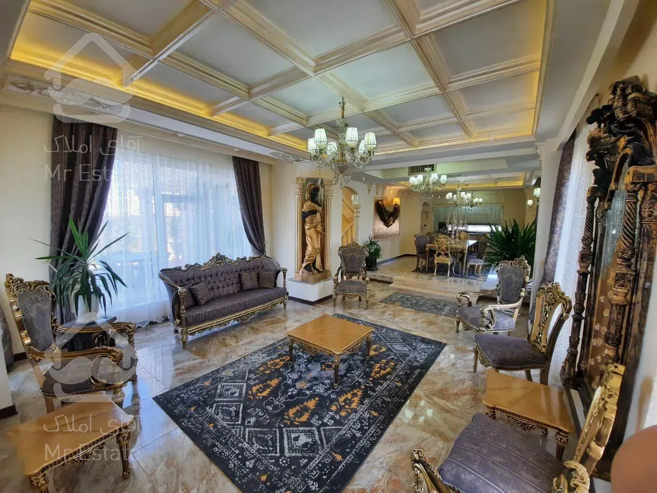 ویلای مدرن کلاسیک فول فرنیش ۴۵۰متر،زعفرانیه