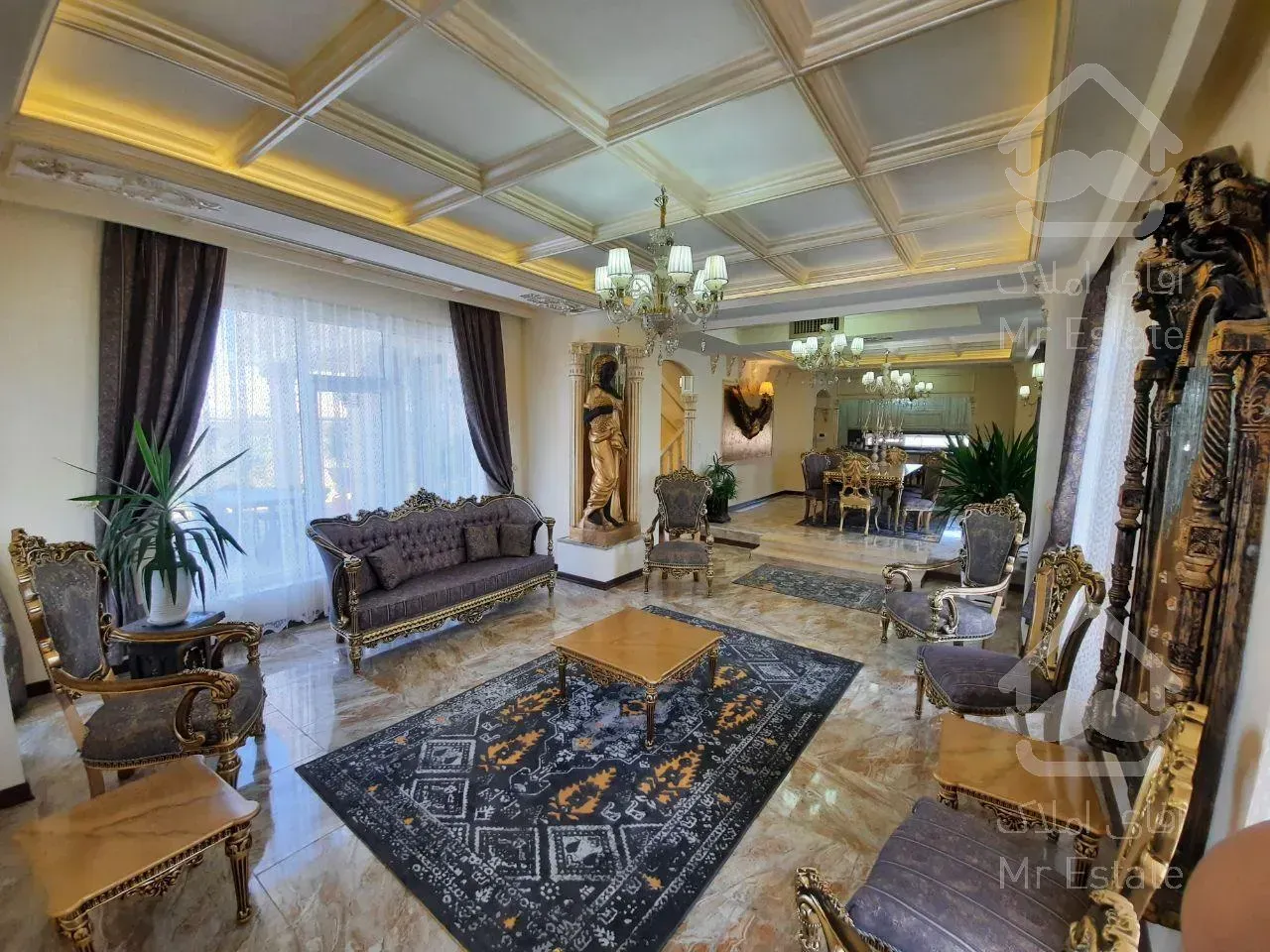 ویلامدرن کلاسیک ۴۵۰متر،شهرک زعفرانیه