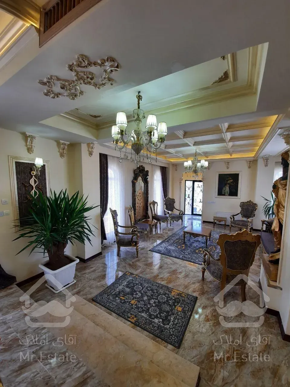 ویلای مدرن کلاسیک فول فرنیش ۴۵۰متر،زعفرانیه