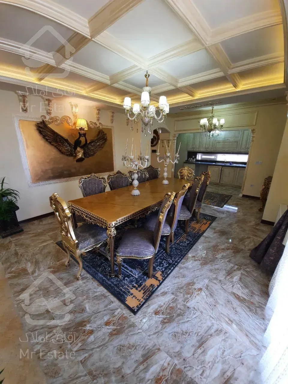 عمارت مدرن کلاسیک،۴۵۰متر،فول فرنیش،زعفرانیه