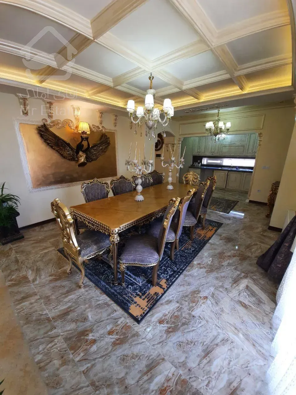 ویلای مدرن کلاسیک فول فرنیش ۴۵۰متر،زعفرانیه