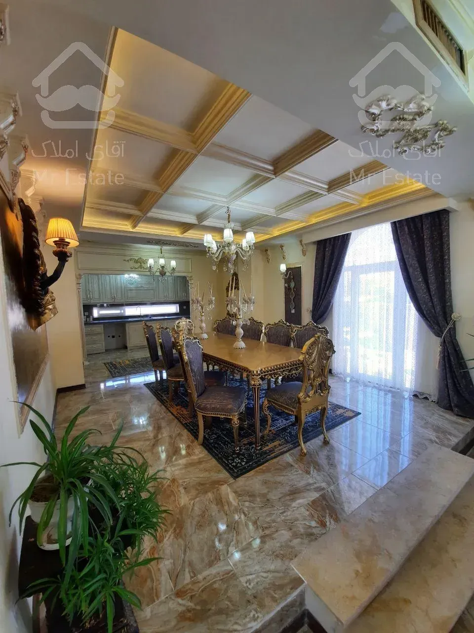 عمارت مدرن کلاسیک،۴۵۰متر،فول فرنیش،زعفرانیه