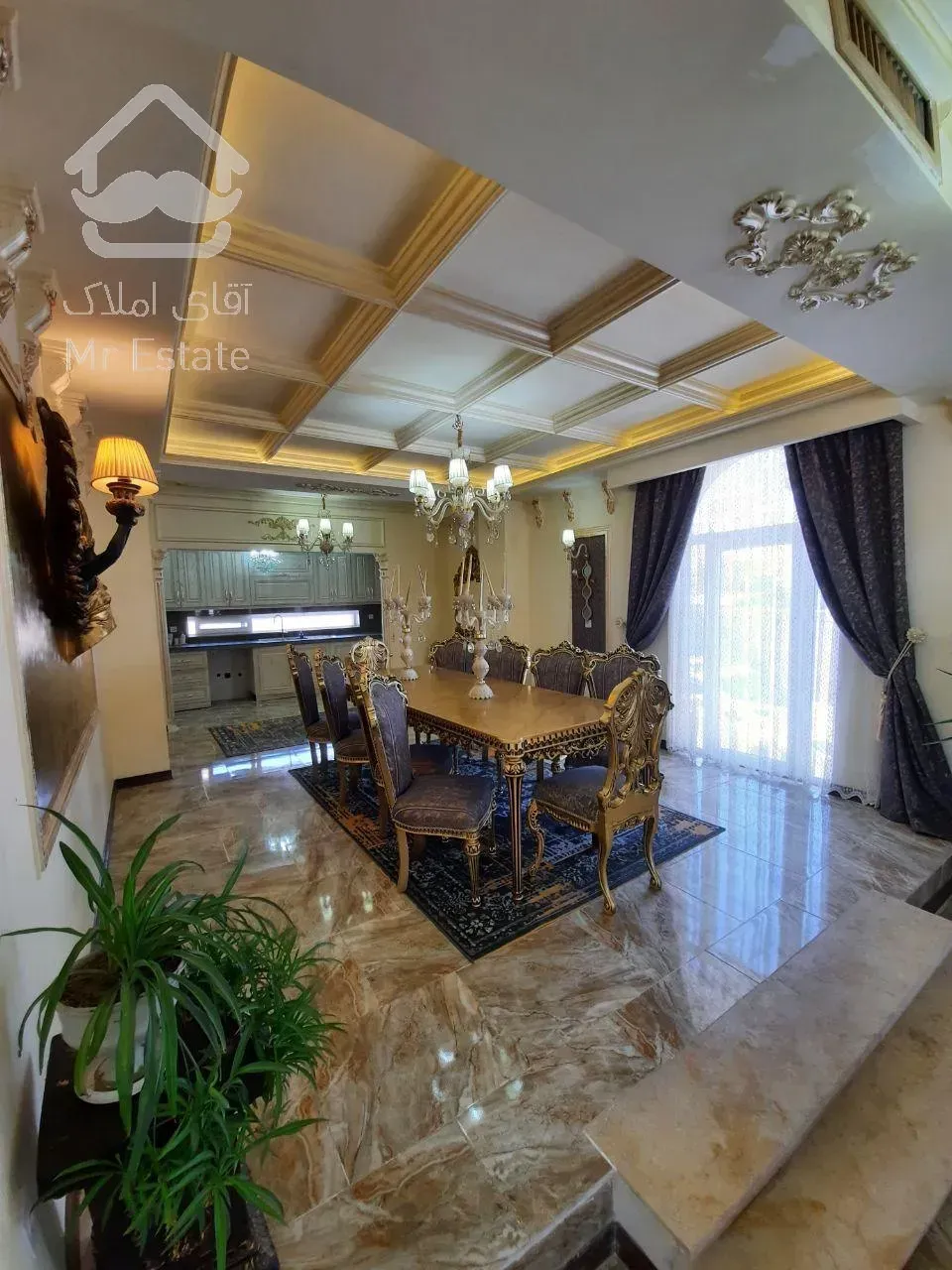 ویلای مدرن کلاسیک فول فرنیش ۴۵۰متر،زعفرانیه