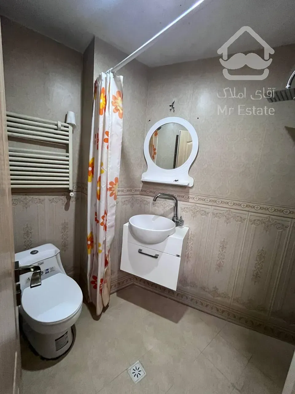 ۶۵متر دوخواب سالن پرده خور فول امکانات اشرفی اصفهانی