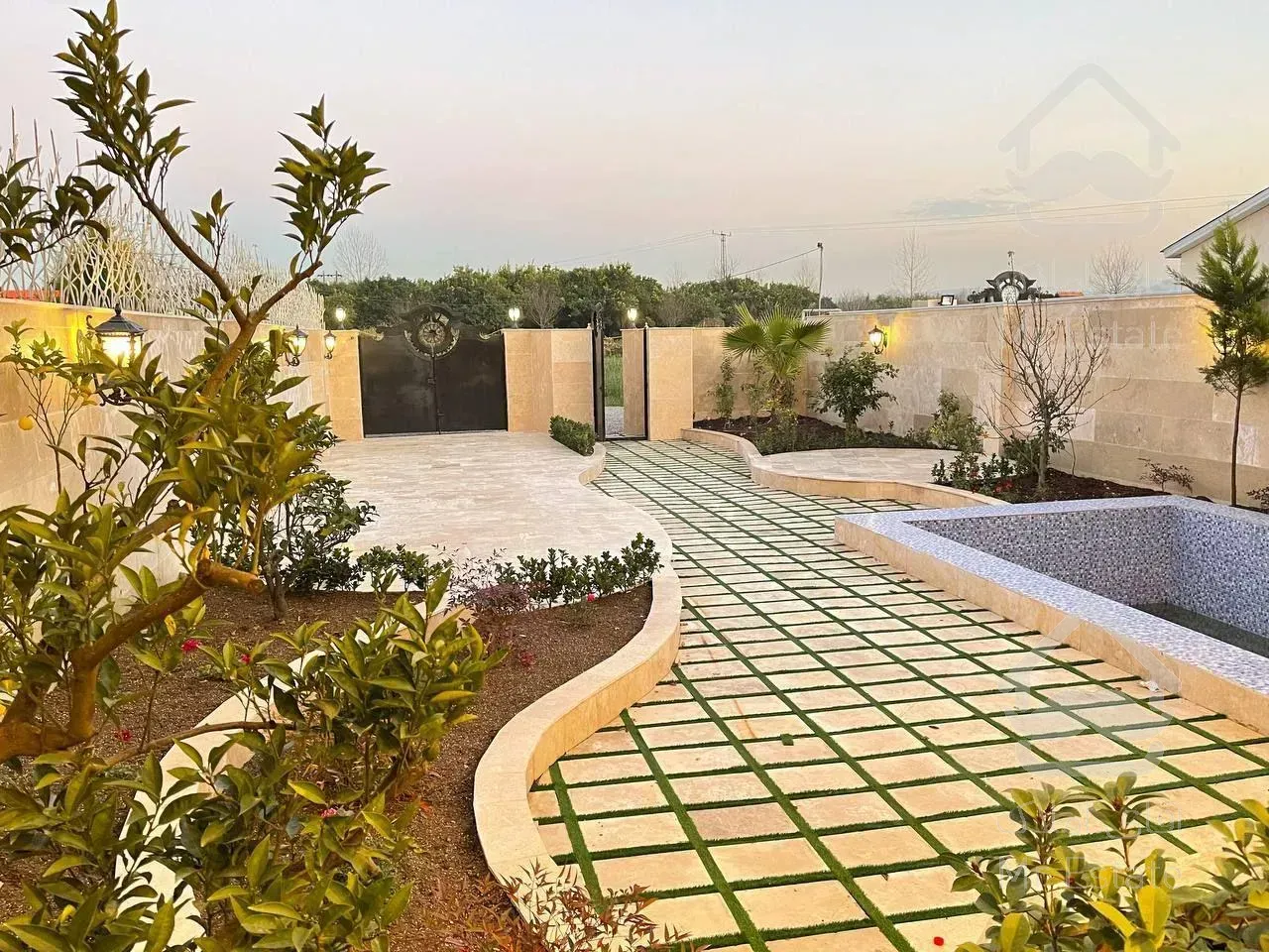 ویلا باغ استخردار جاده دریا