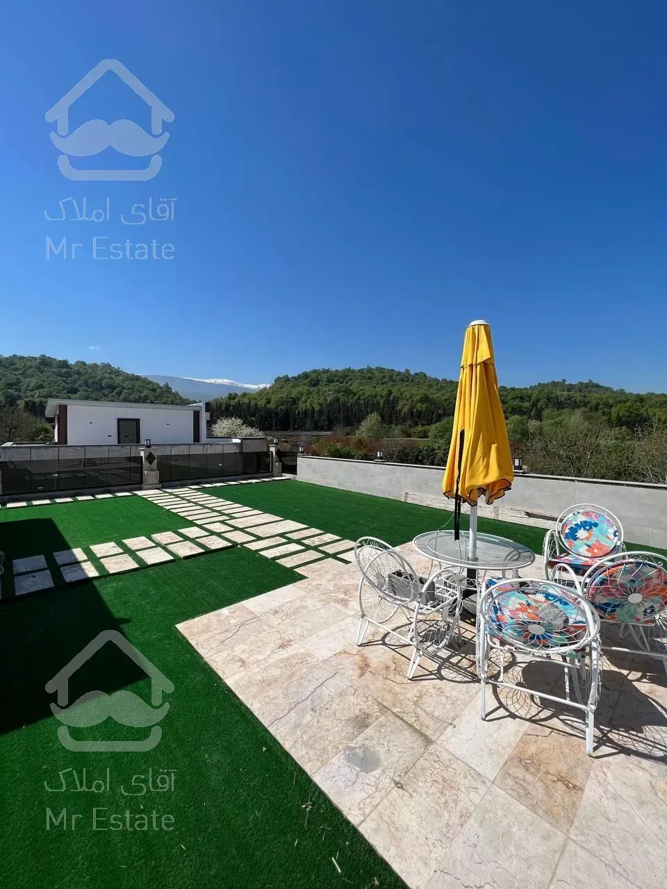 ویلای مدرن استخردار روف گاردن۳۶۰درجه مدارک کامل