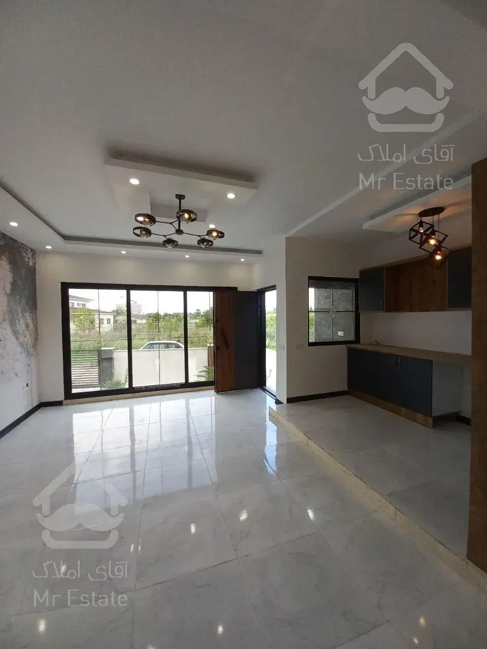 فلت نما مدرن شهرک دنج با انشعابات نصب شده منطقه‌ی نور