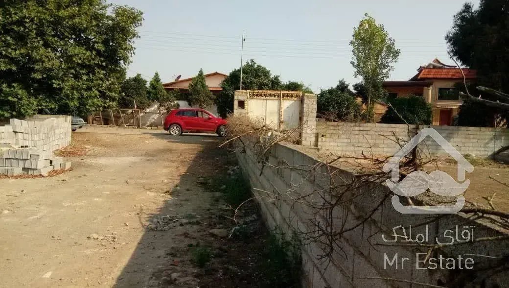 فروش زمین مسکونی سنددار باپروانه ساخت