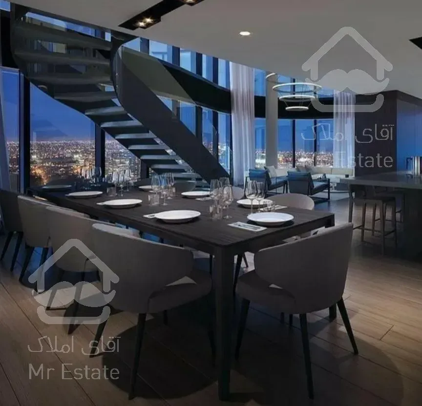 پنت ۳۷۰ متری با ویوی آکواریومی