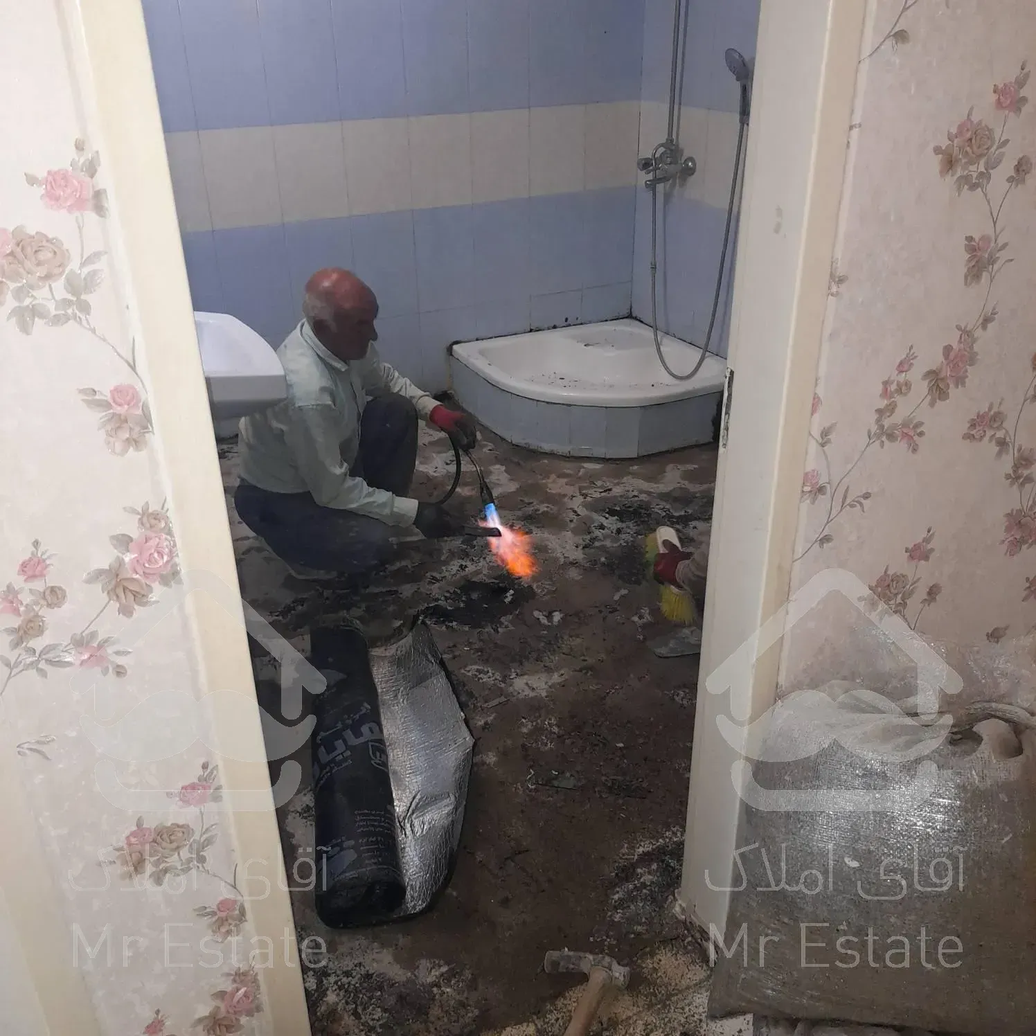 تشخیص ترکیدگی لوله بادستگاه نشت یاب+رفع نم چکه نشتی