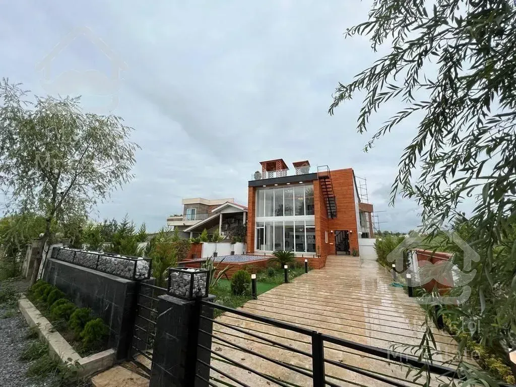 دوبلکس نما مدرن استخر دار