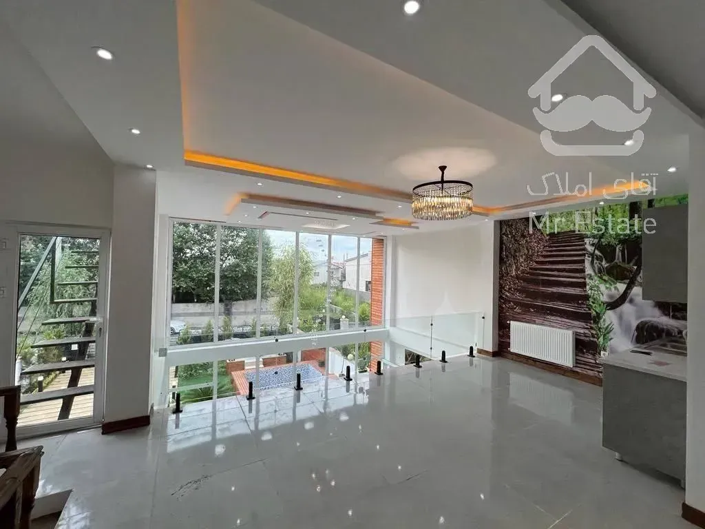 دوبلکس نما مدرن استخر دار