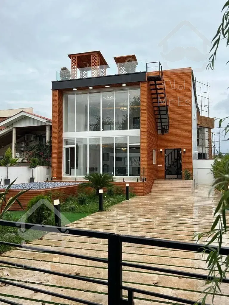 دوبلکس نما مدرن استخر دار