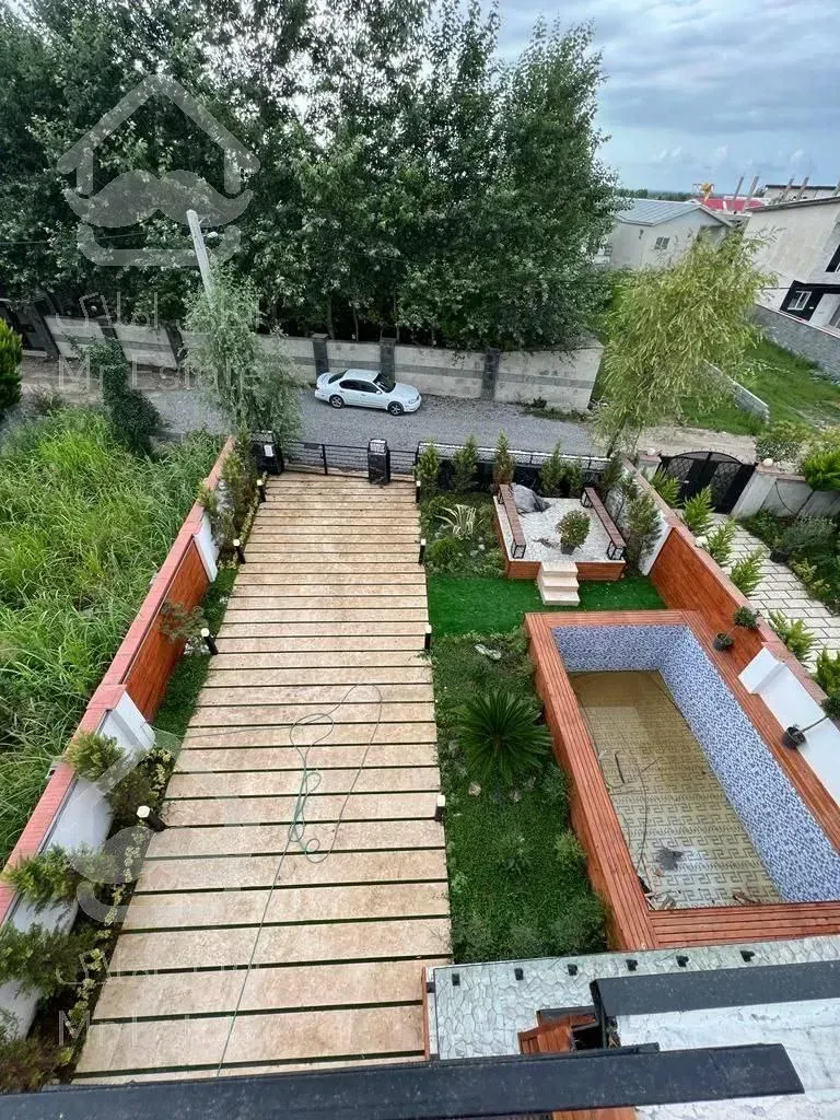 دوبلکس نما مدرن استخر دار