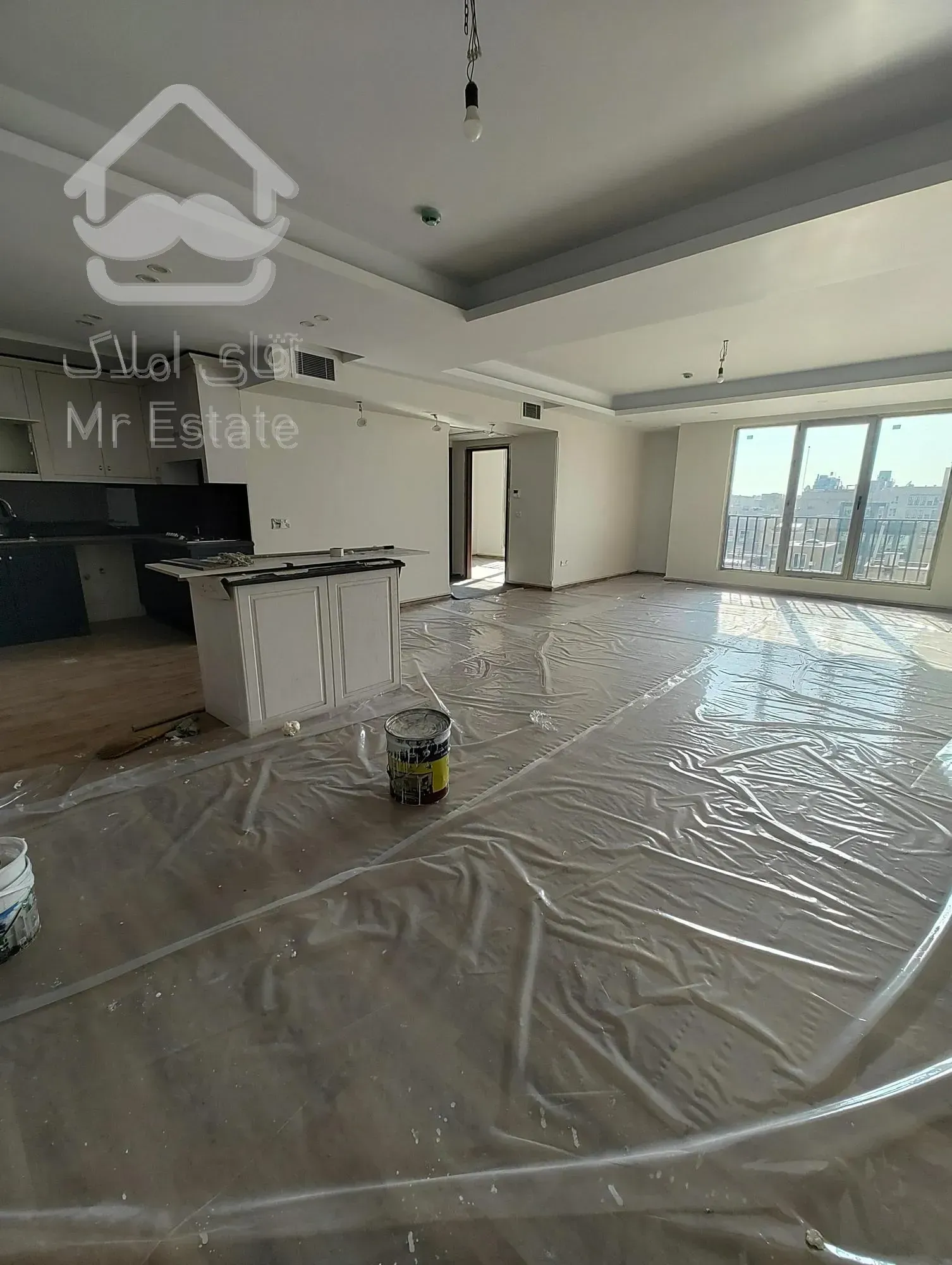 ۱۲۰متر/۲خ/نوساز کلید نخورده/خ مستر /ویو دار