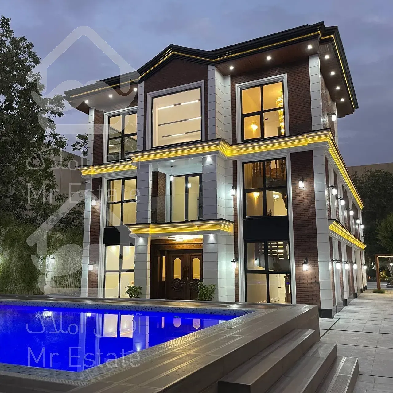 ۴۵۰ متر ویلای مهندسی ساز در شهریار