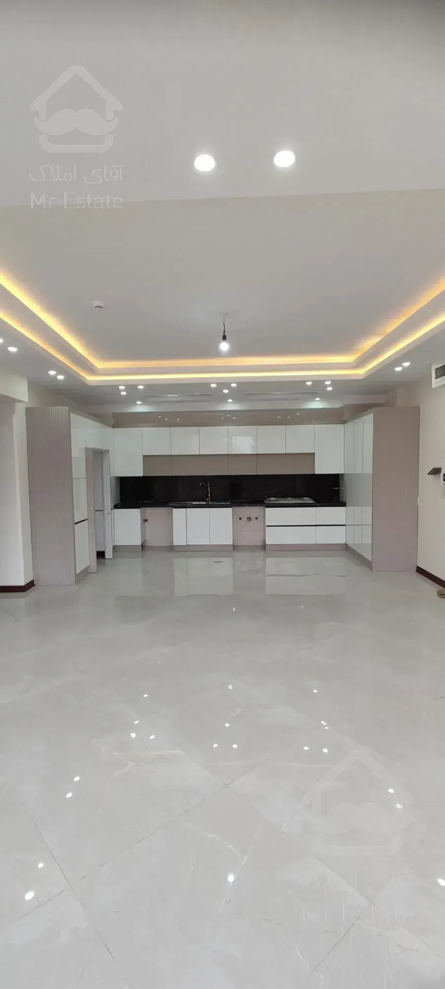 عظیمیه/۱۳۴ متر/۳ خواب/شیک خوش نقشه/سراسر نور