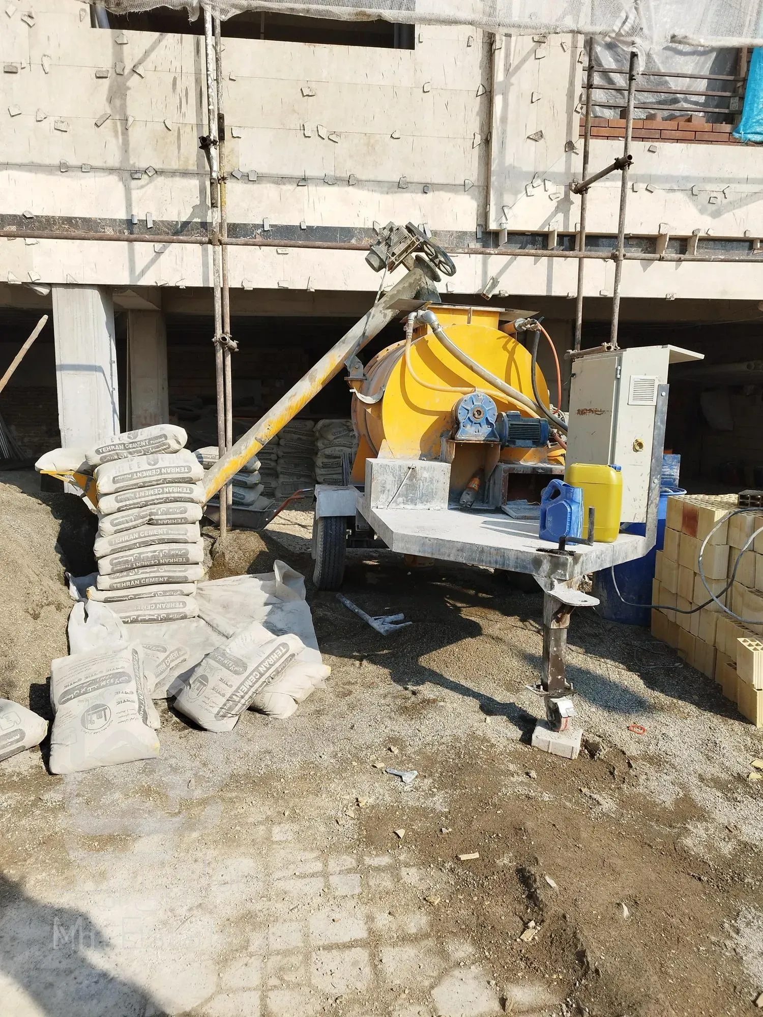 اجرای فوم بتن