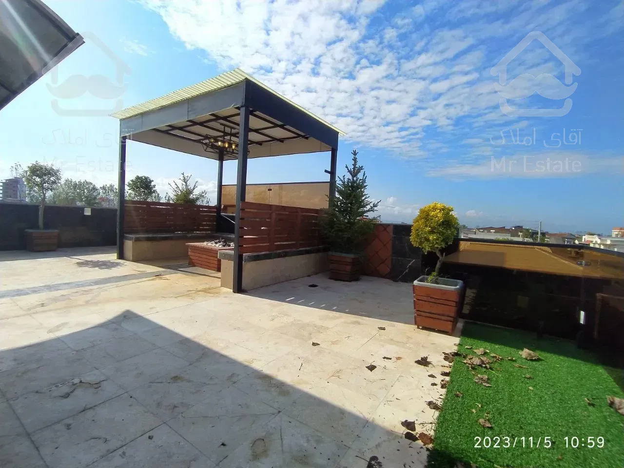 ویلا دوبلکس/آتشکده و نشیمن گاه در روفگاردن ویو دلباز