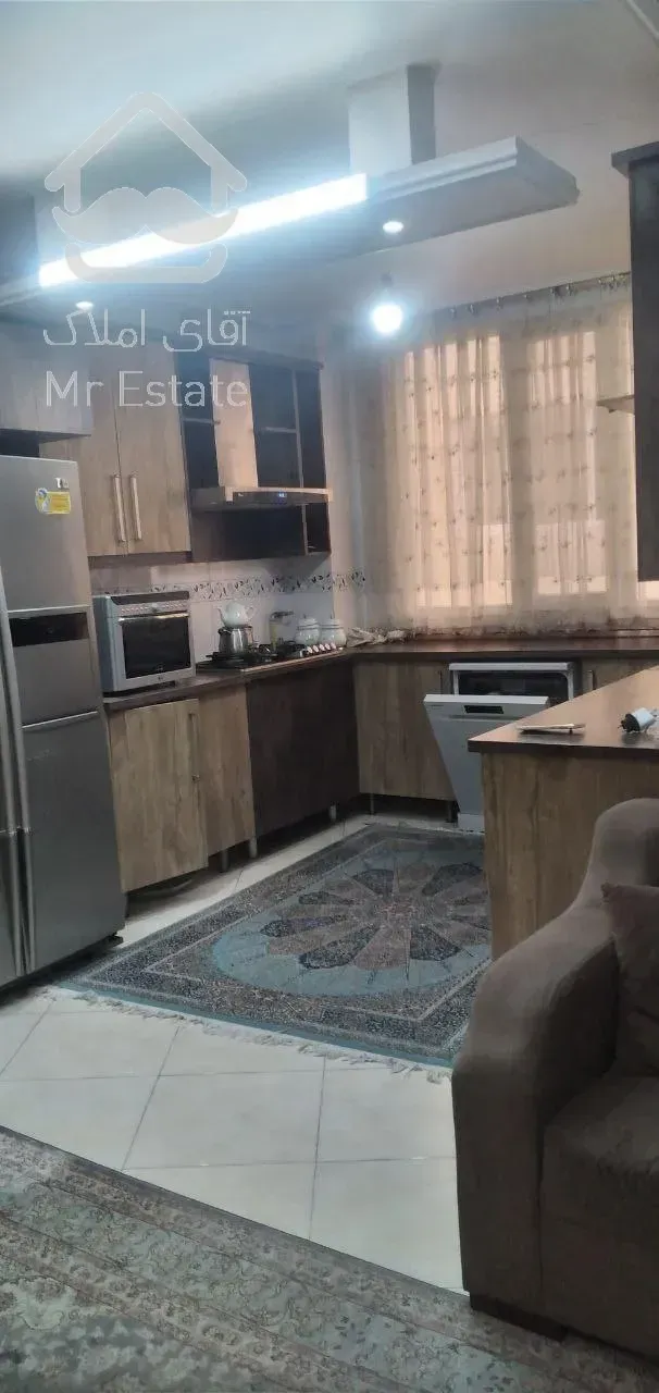 75متری/دوخوابه/آسانسور دار/دامپزشکی